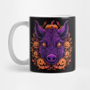 Wild Boar Halloween Mug